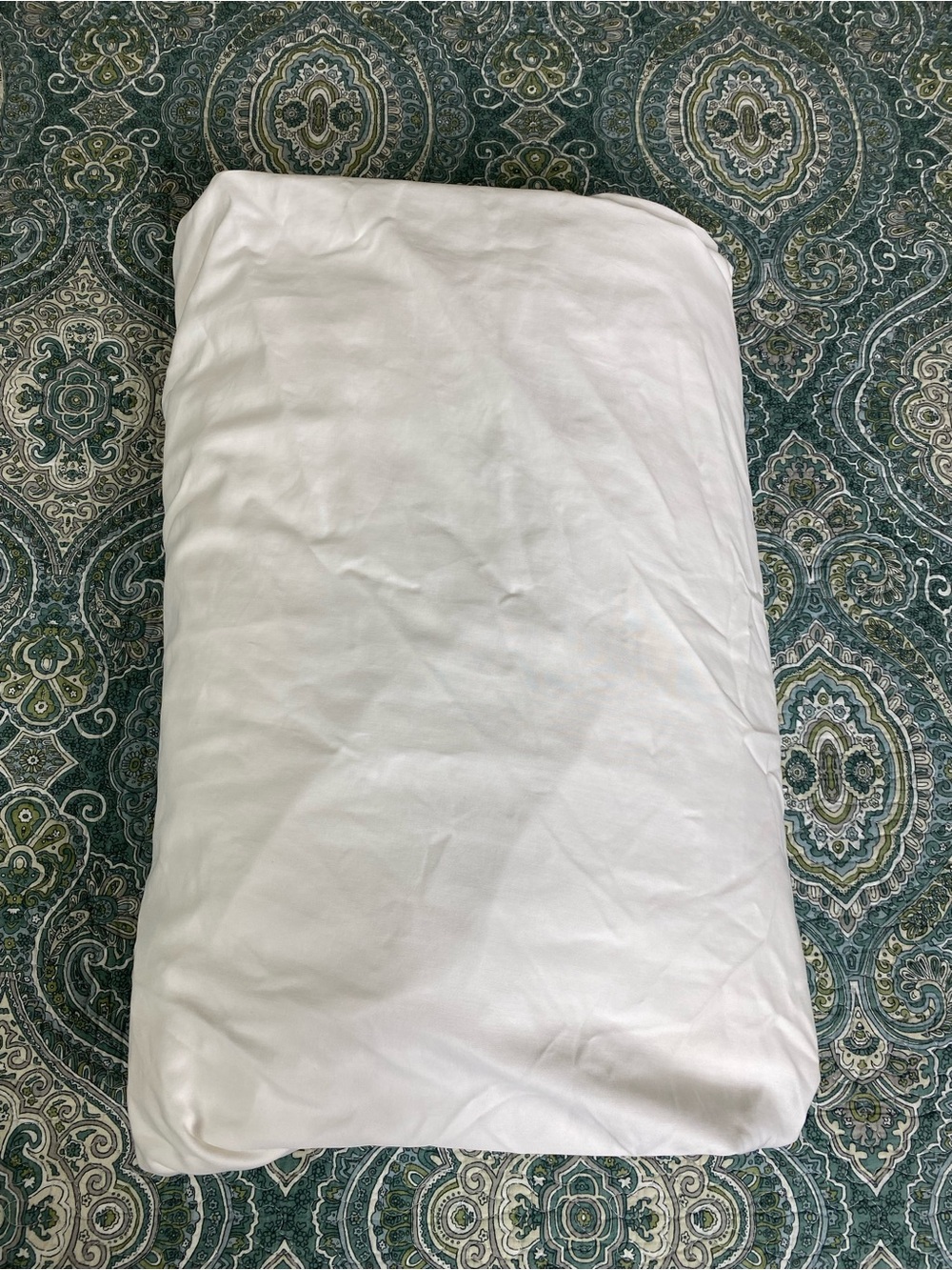 Split King /Dual King Fitted Sheet White 100% cotton India
